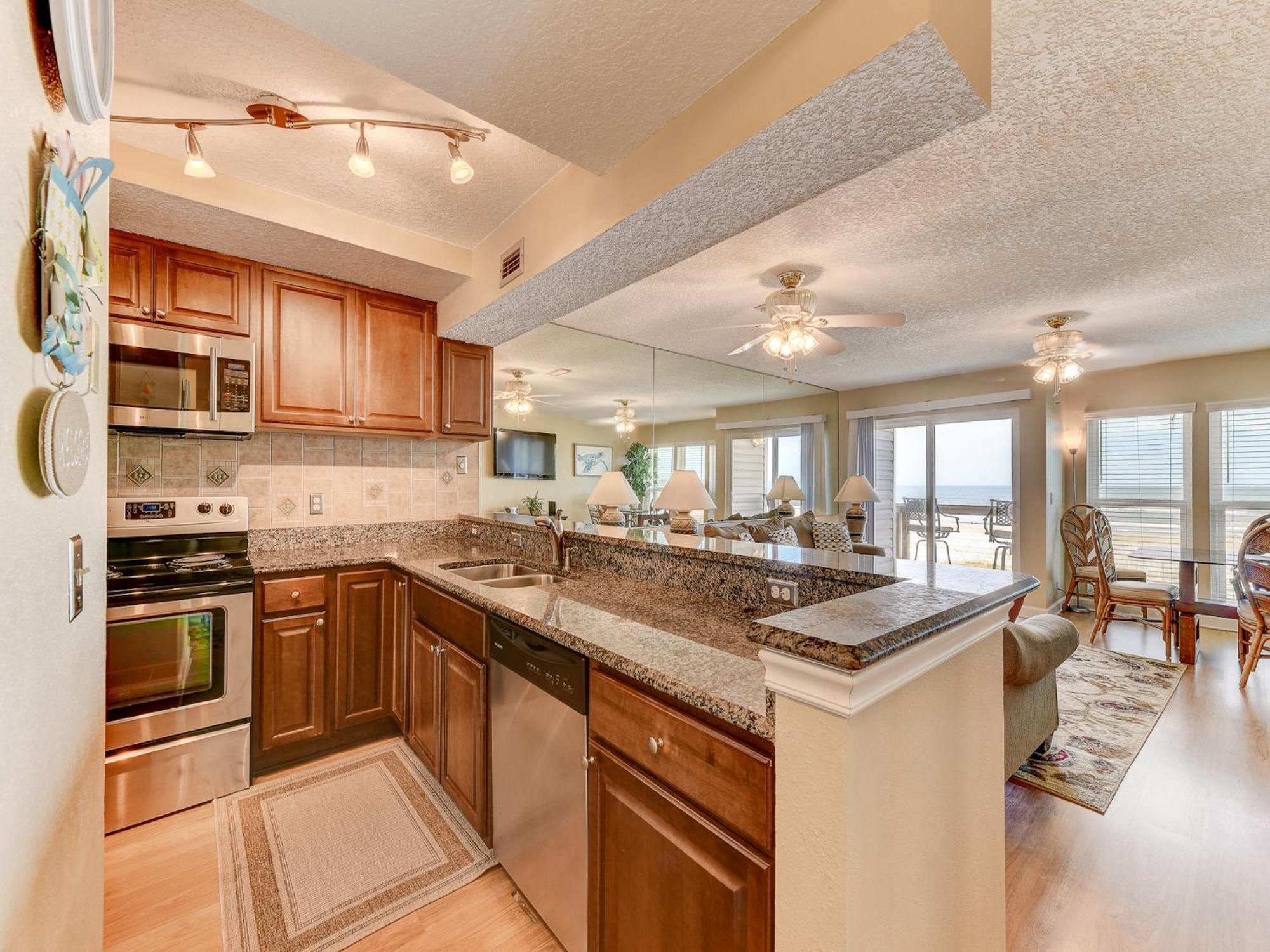 Surfside Six E, 2 Bedrooms, Ocean Front, Sleeps 6, Wireless Internet St. Augustine Buitenkant foto