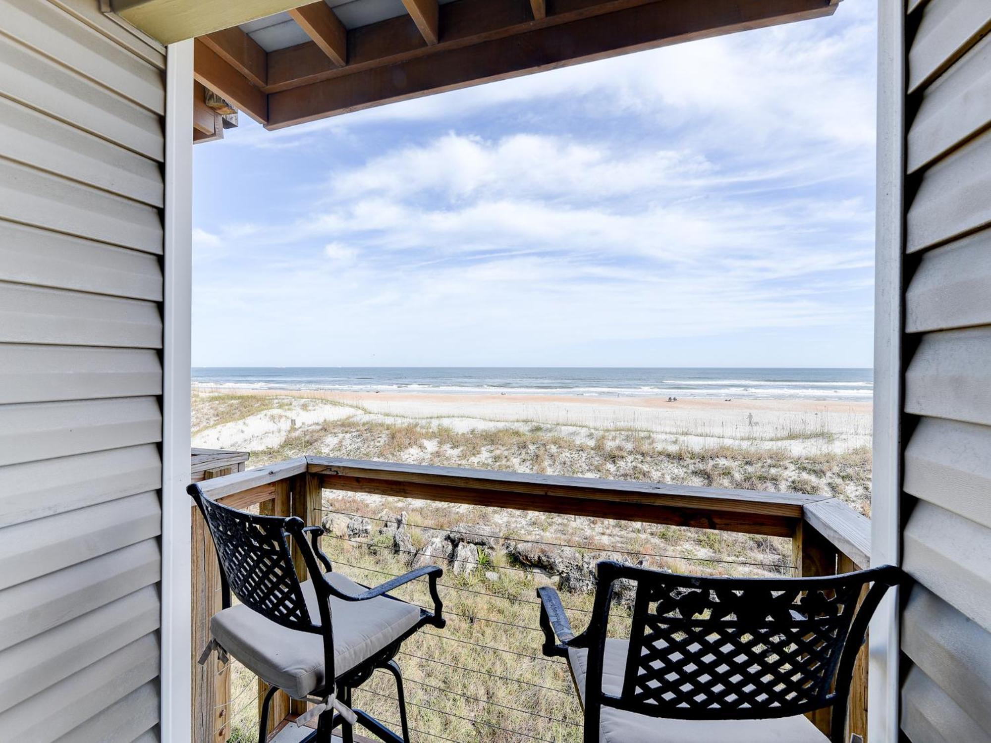 Surfside Six E, 2 Bedrooms, Ocean Front, Sleeps 6, Wireless Internet St. Augustine Buitenkant foto